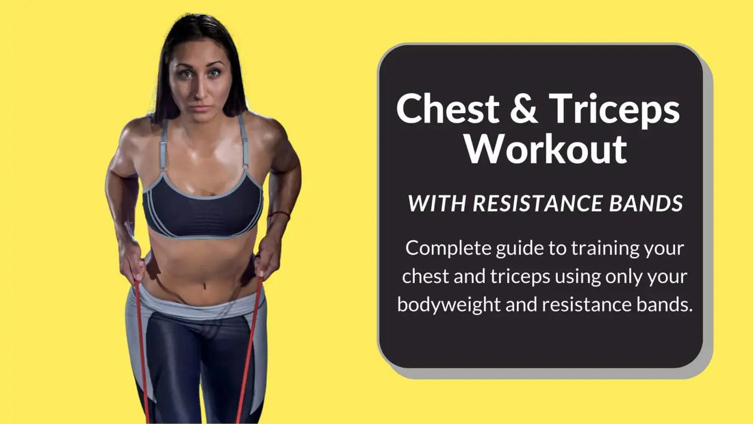 Chest and Triceps Resistance Band Workout