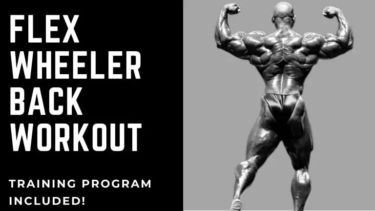 Flex Wheeler Back Workout