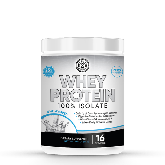 Whey Protein Isolate Powder (Unflavored)