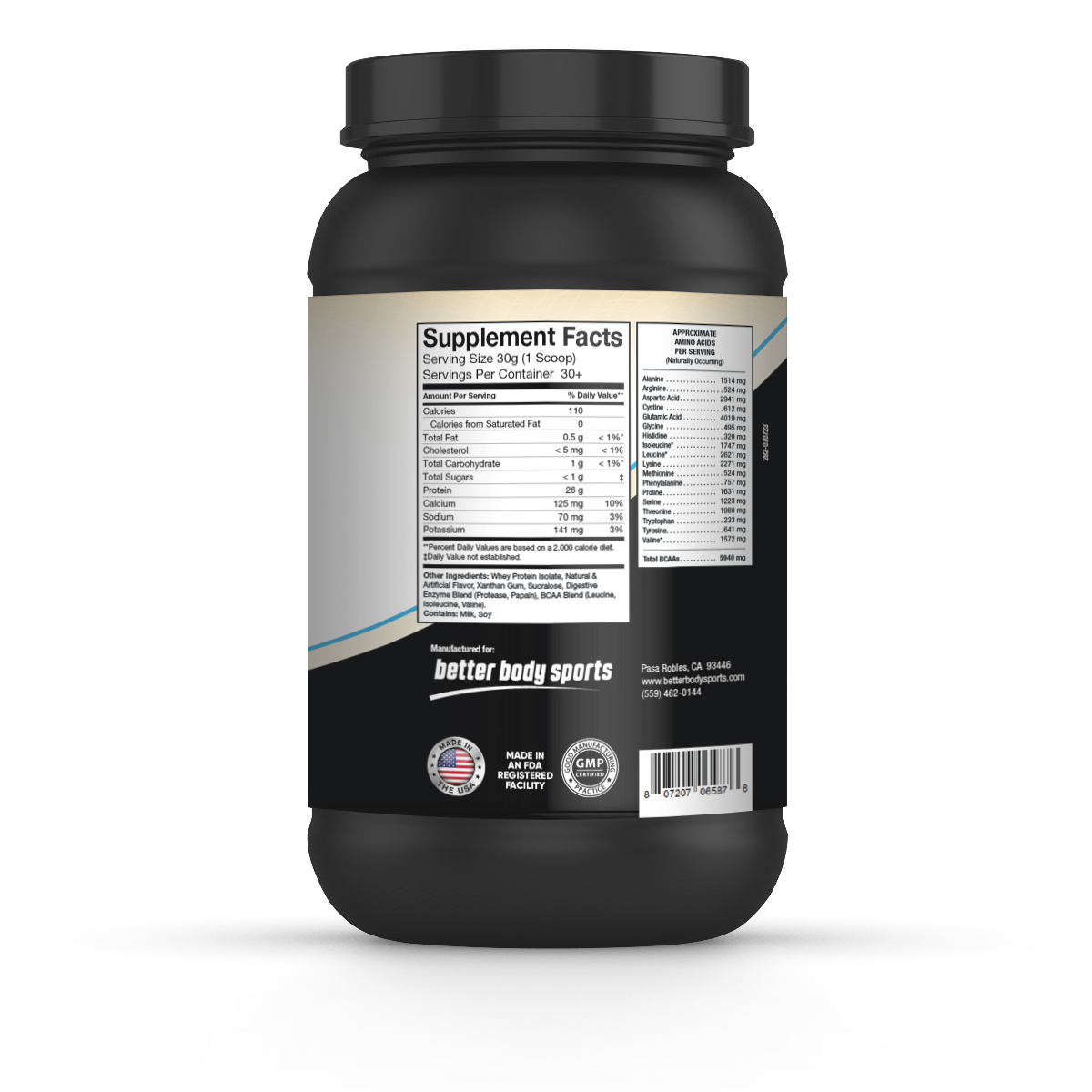 Whey Protein Isolate Powder