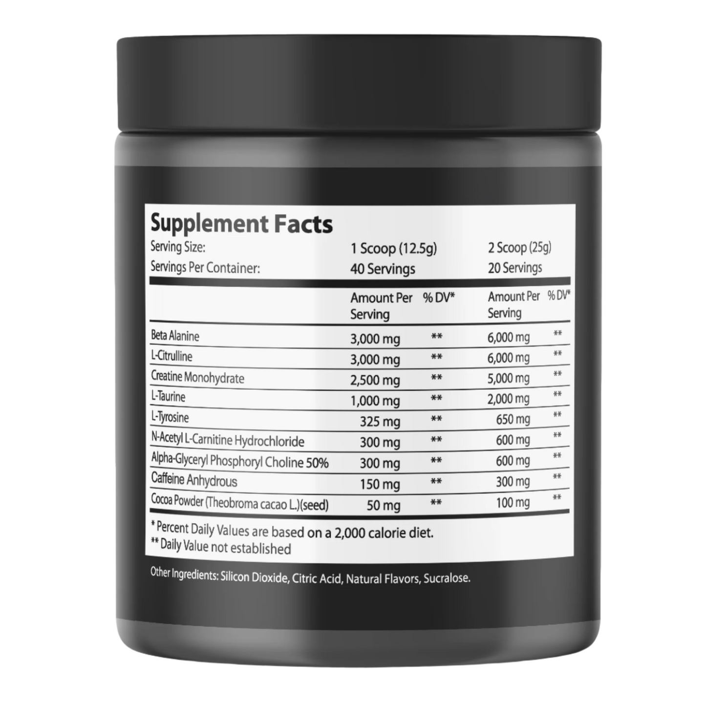 Bodyform Supercharged! Pre-Workout Powder