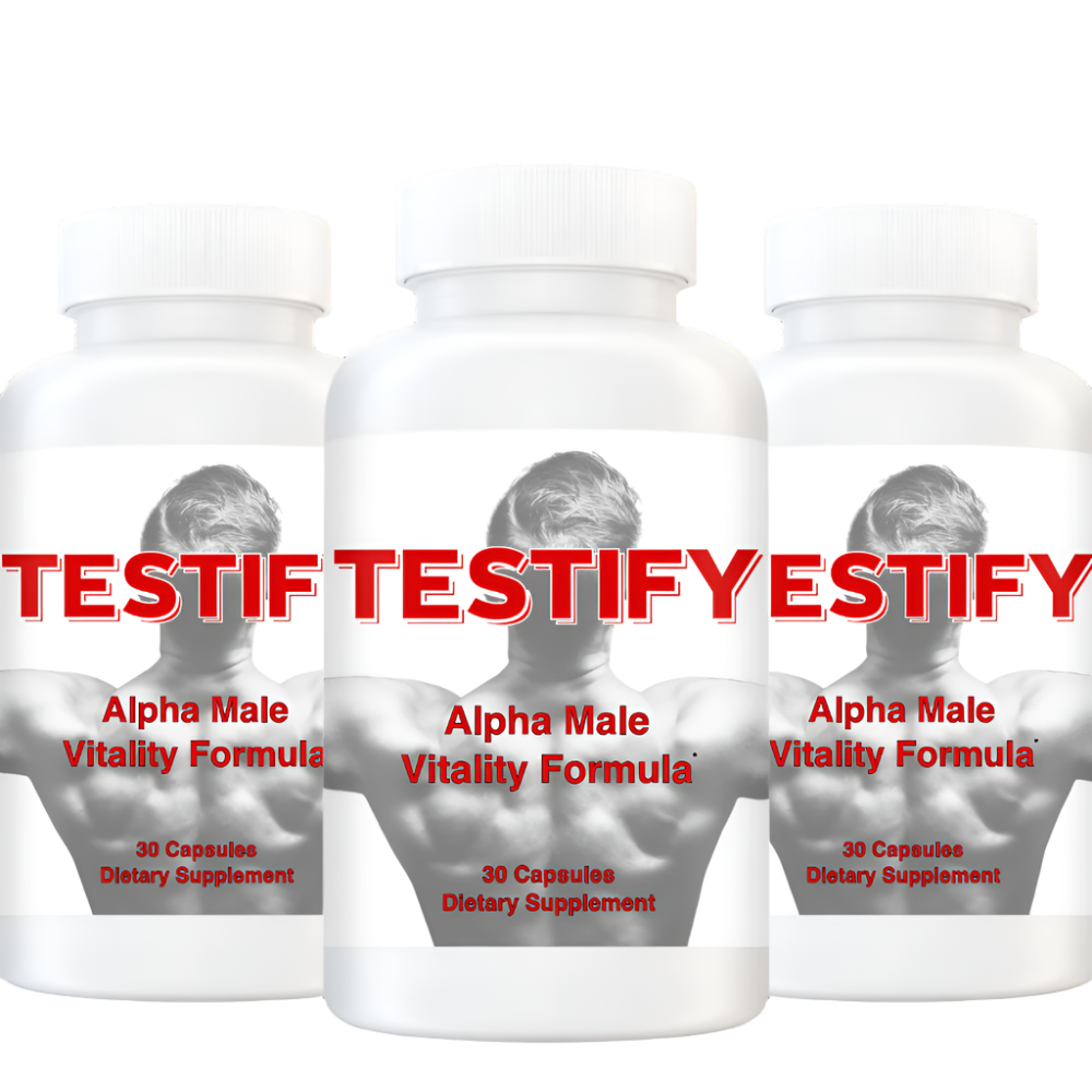 Testify: Alpha Male Supplement