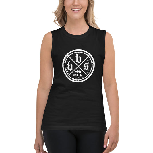 BBS Women's Tank Top - White Shield