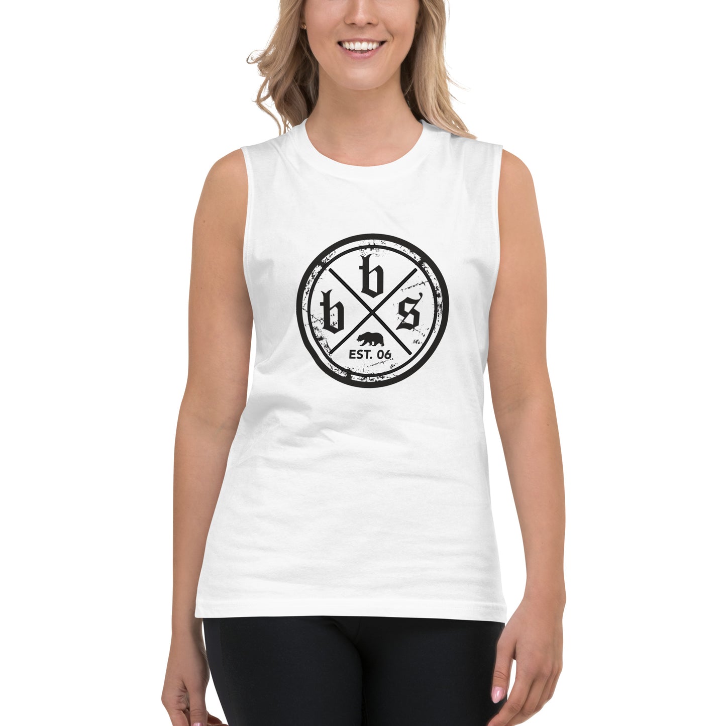 BBS Women's Tank Top - Black Shield