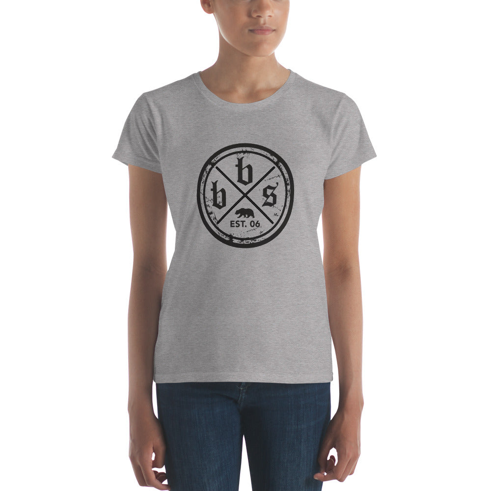 BBS Women's T-shirt - Black Shield