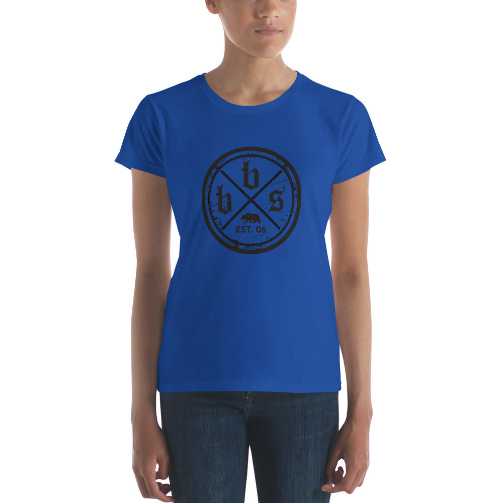 BBS Women's T-shirt - Black Shield