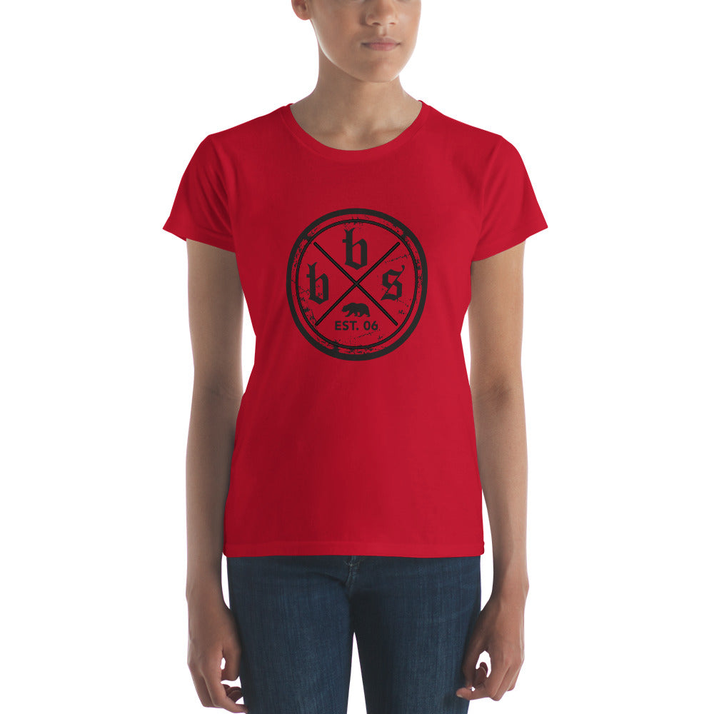 BBS Women's T-shirt - Black Shield