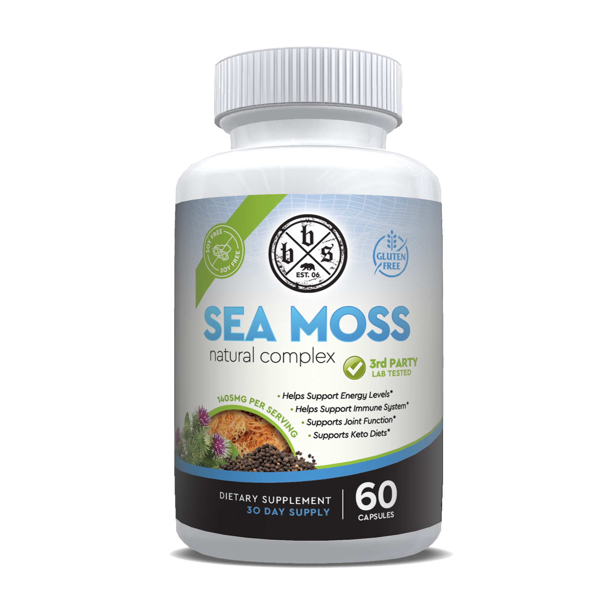 Sea Moss Natural Complex - Better Body Sports
